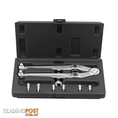 Toledo Face Spanner Wrench Set 9pc Heavy Duty Pin Size 2.5mm  - 9mm SKU - 315158