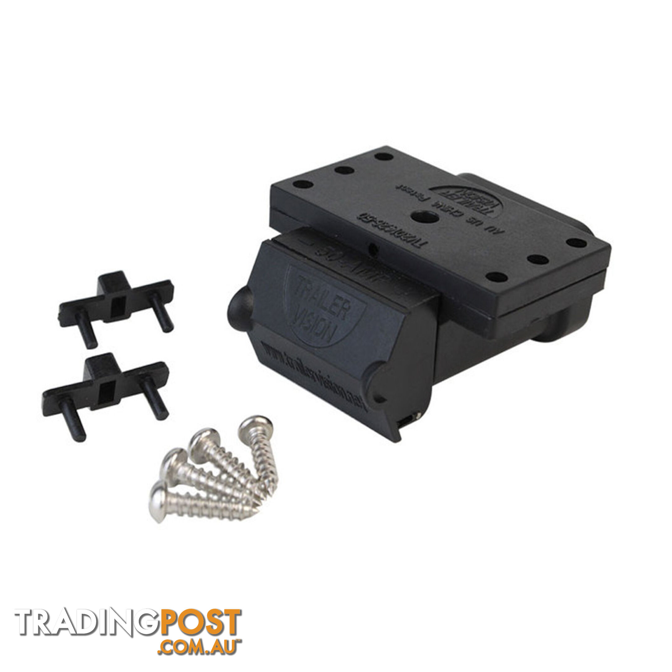 50amp Anderson Plug Mounting Kit Black with LED SKU - TV-201426-50