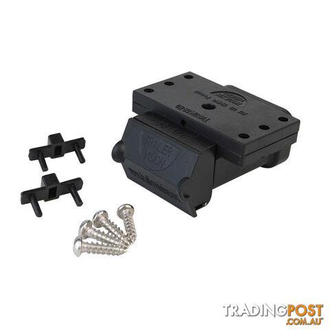 50amp Anderson Plug Mounting Kit Black with LED SKU - TV-201426-50