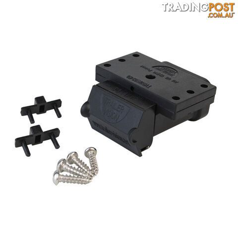 50amp Anderson Plug Mounting Kit Black with LED SKU - TV-201426-50