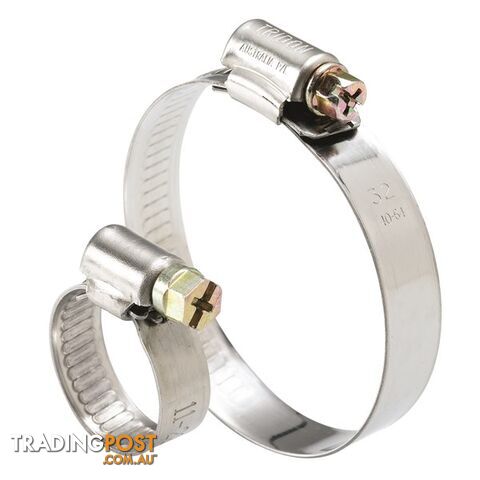 Tridon Regular Hose Clamp 40mm â 64mm Solid Band Part Stainless 10pk SKU - SHS032P