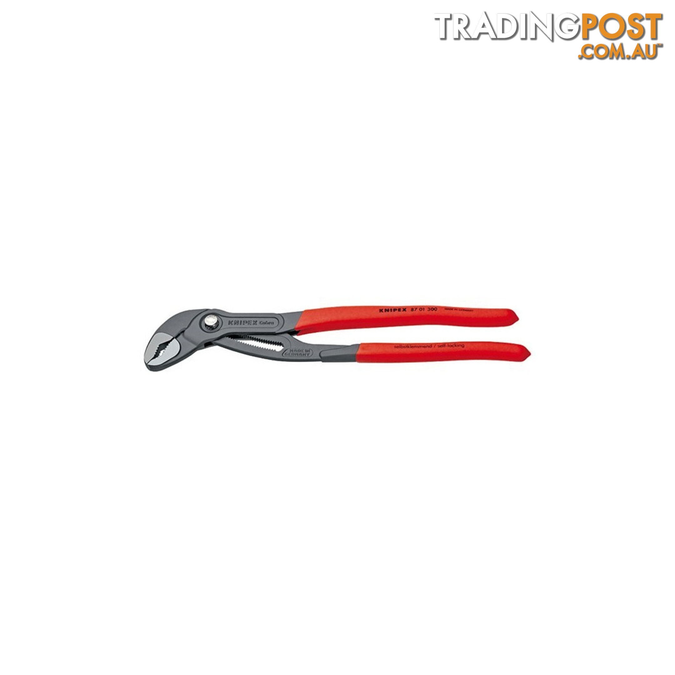 Knipex Cobra Plier 300mm Pipes Cap. 2 Â¾ "-50mm Adj. Position 30 SKU - 8701300