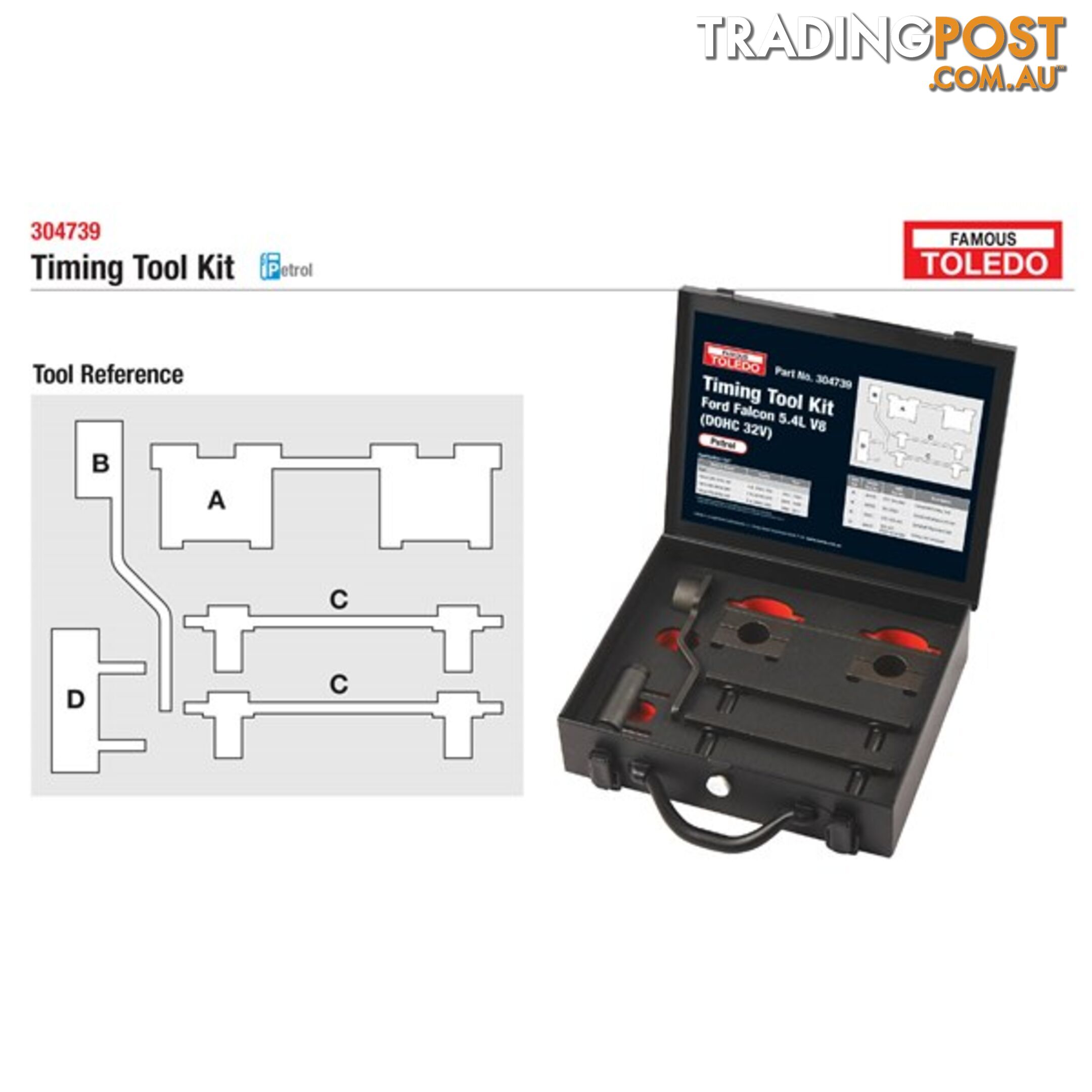 Toledo Timing Tool Kit  - Ford SKU - 304739