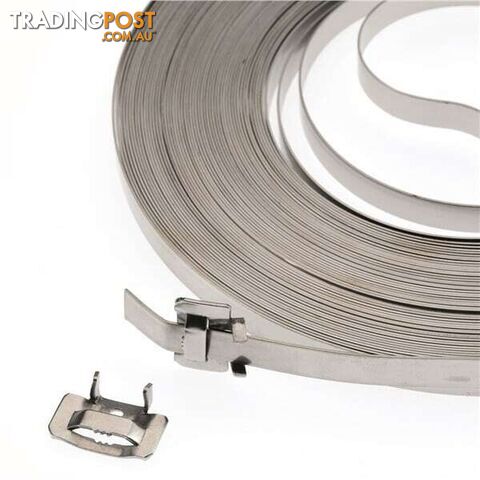 Tridon Uni Band Clamp  - Roll 9.5mm (3/8 ") x 0.65mm 30m SKU - UBB006-30P