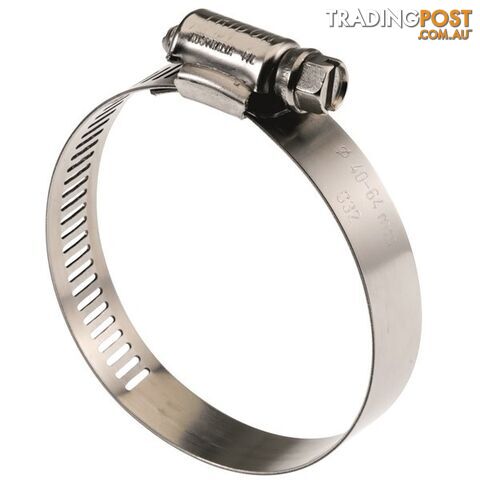 Tridon Full S. Steel Hose Clamps 267mm â 318mm Perforated Band 10pk SKU - HAS192