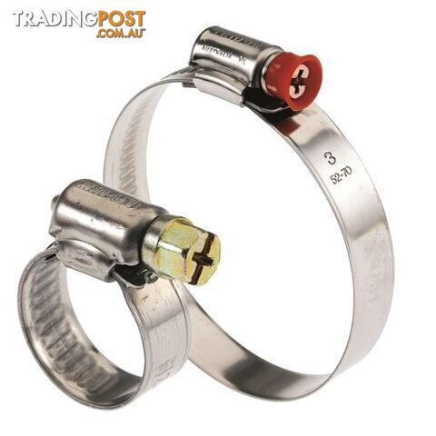 Tridon Part SS Hose Clamp 22mm-38mm Solid Band Collared 10pk SKU - MPC1P