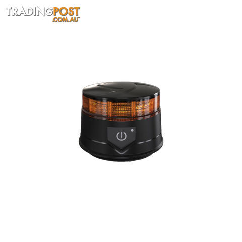 Whitevision 10-30V LED Amber Beacon Portable/Magnetic SKU - BE325A-PO