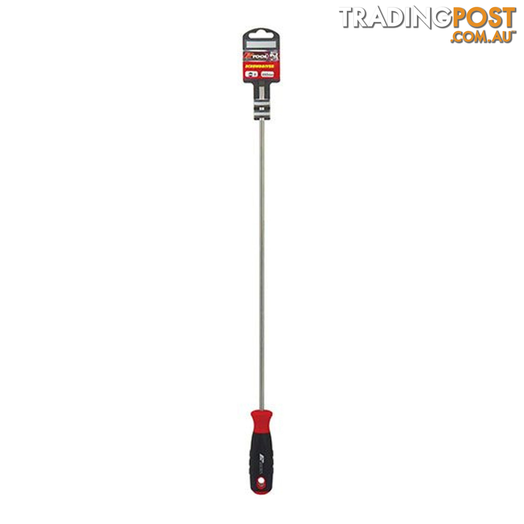 Pk Tools Screwdriver Flat Magnetic Tip 450mm Long SKU - PT30291