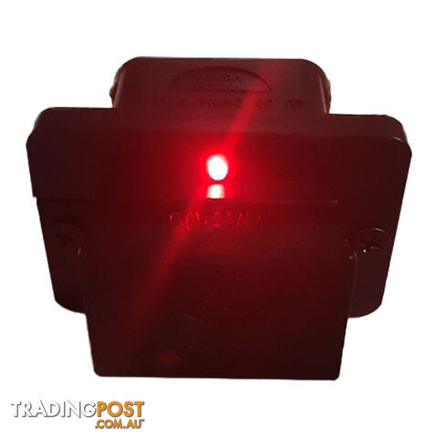 Trailer Vision 50 Amp Anderson Plug Flush Mount External Cover with LED SKU - TVN-15291-50