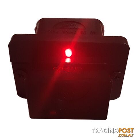 Trailer Vision 50 Amp Anderson Plug Flush Mount External Cover with LED SKU - TVN-15291-50