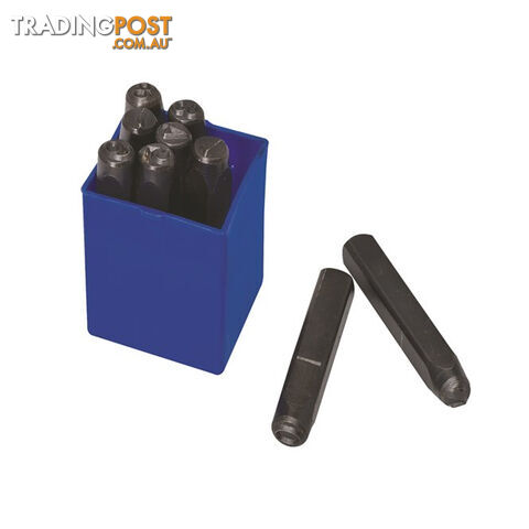 Toledo Number Punch Set 3mm (1/8 ") 9pc SKU - 301615