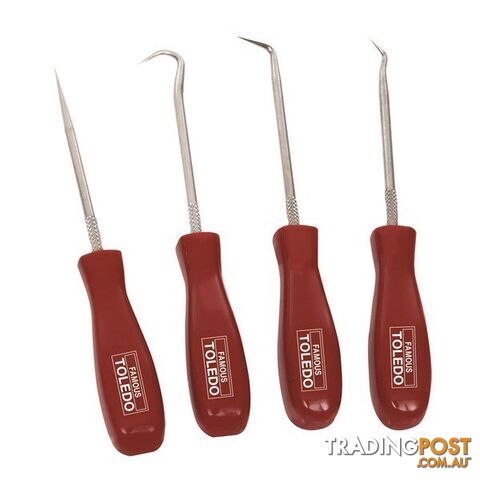 Toledo Pick   Hook Set Miniature 4 pc Set SKU - 301043