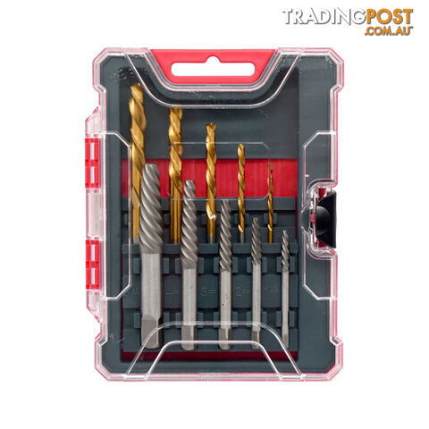 Pro-Kit Screw Extractor   Left-Hand Drill Bit Set  - 10pc SKU - PT41203