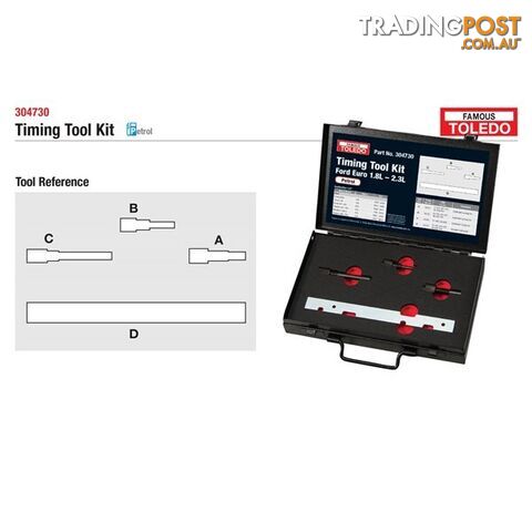 Toledo Timing Tool Kit  - Ford   Mazda SKU - 304730
