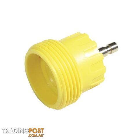 Radiator Cap Pressure Tester Adaptor  - Yellow M52 Screw SKU - 308356