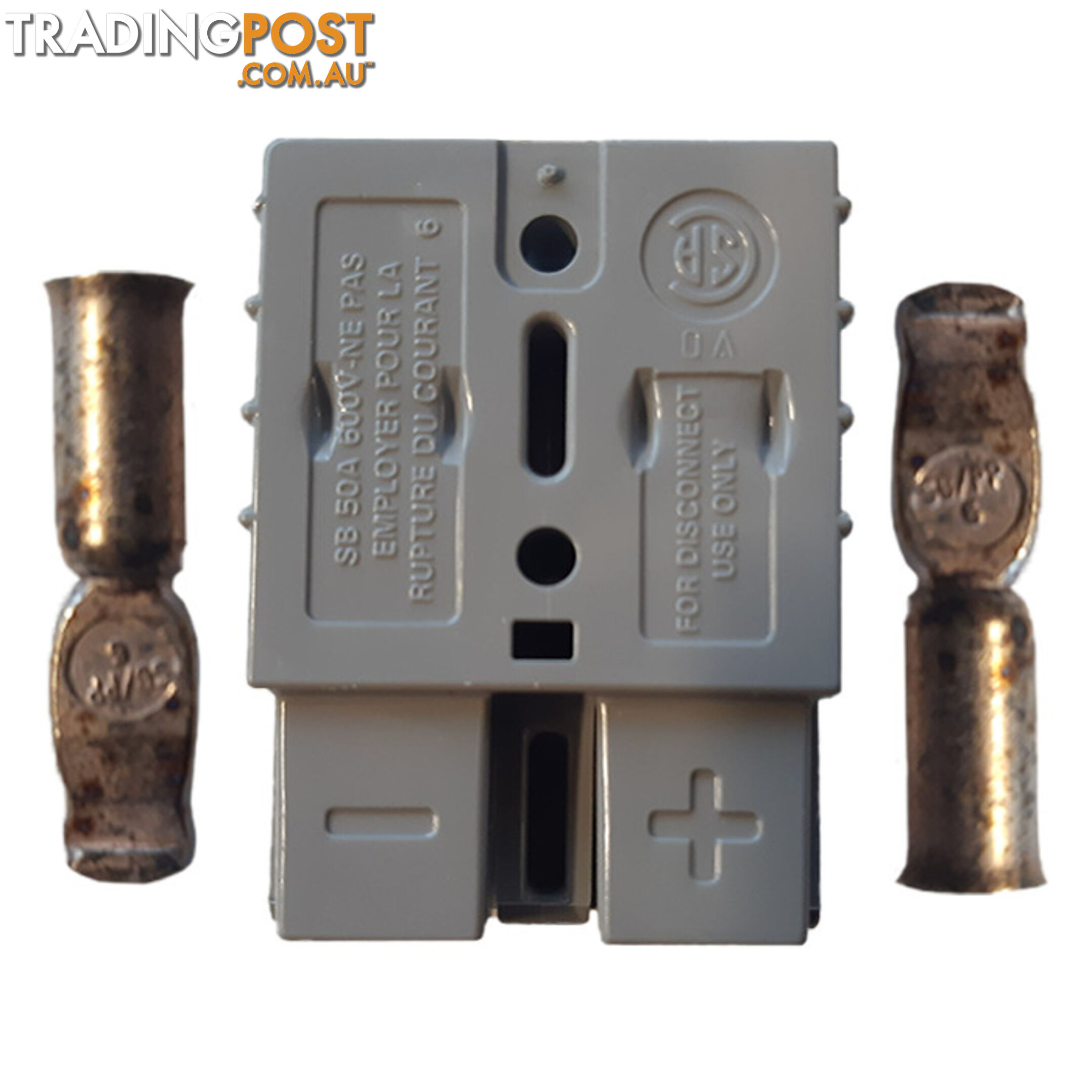 50 Amp Genuine Anderson Plug Grey SKU - 10360