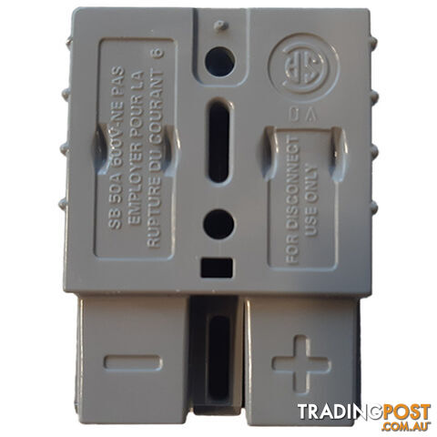 50 Amp Genuine Anderson Plug Grey SKU - 10360