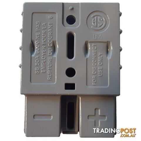 50 Amp Genuine Anderson Plug Grey SKU - 10360