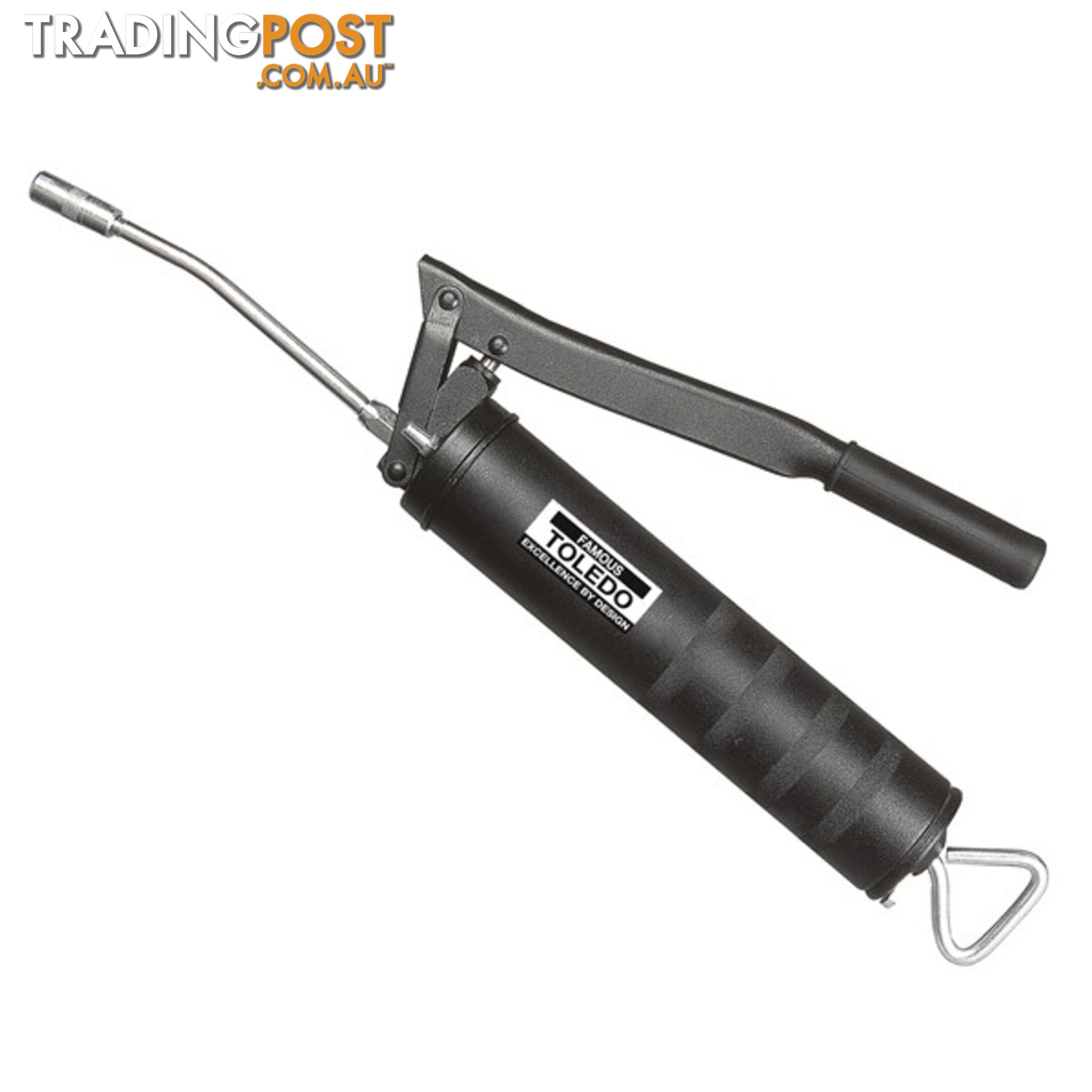 Toledo Lever Action Grease Gun  - Steel Extension 400g SKU - 305102