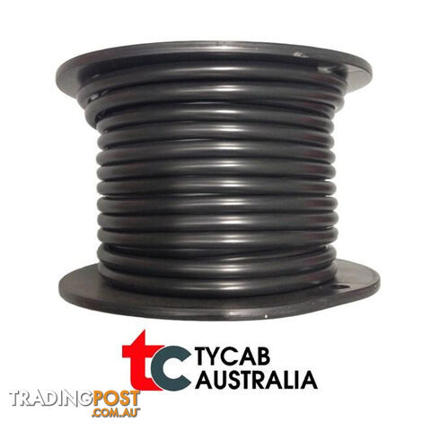 2 B S x 5m Black Dual Battery Cable Starter Alternator TYCAB Wire SKU - ABC145503BK-5m
