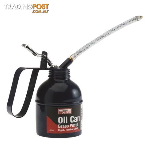 Toledo Oil Can 500ml Lever Type Rigid   Flexible Spout SKU - 305259