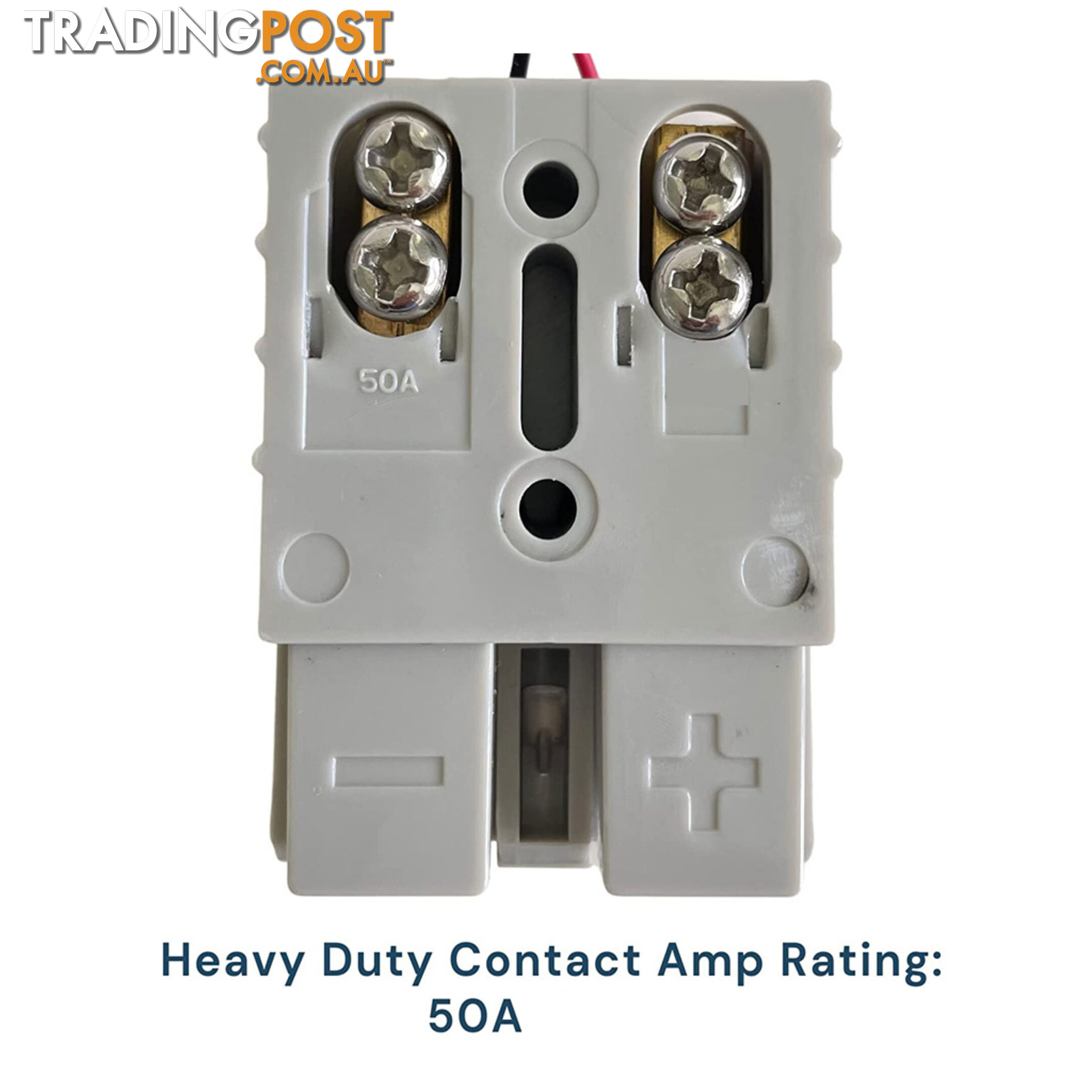 50a Anderson Style Connector and Boot No Crimp / Solder 2pc Pack SKU - TV-50APCG