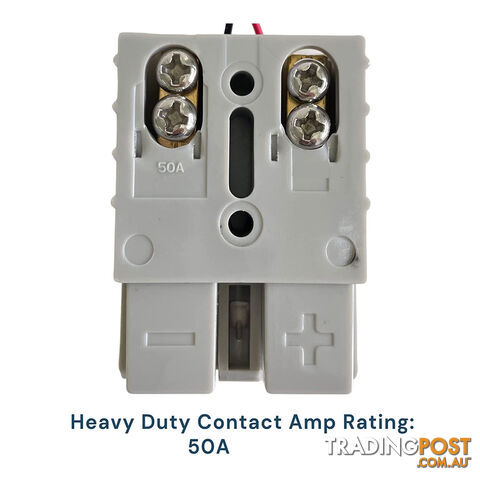 50a Anderson Style Connector and Boot No Crimp / Solder 2pc Pack SKU - TV-50APCG