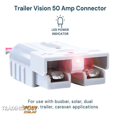 50a Anderson Style Connector and Boot No Crimp / Solder 2pc Pack SKU - TV-50APCG