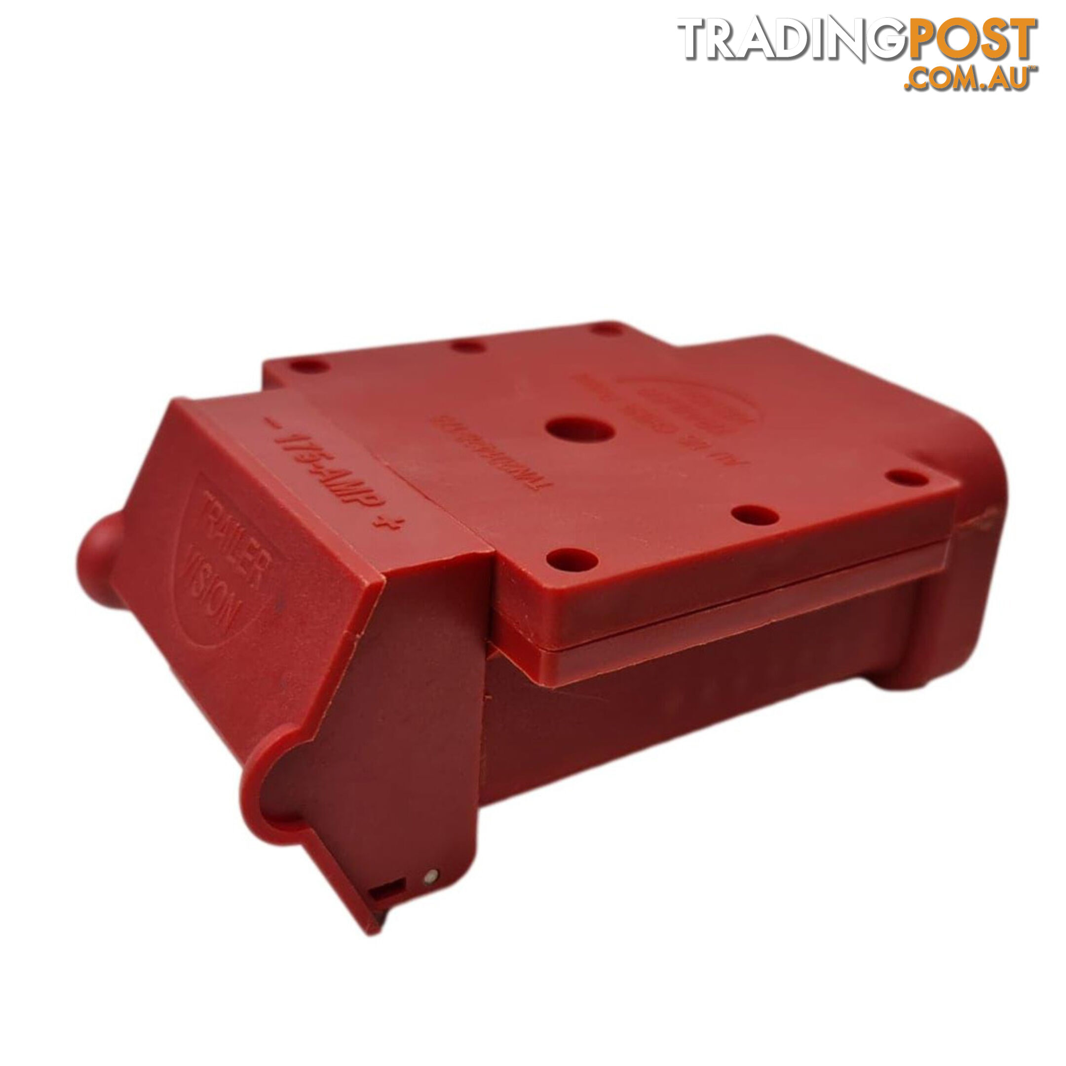 Trailer Vision 175a Anderson Plug Mounting Kit  (RED) Assembly with LED Power Indicator SKU - TVN-201426-175R