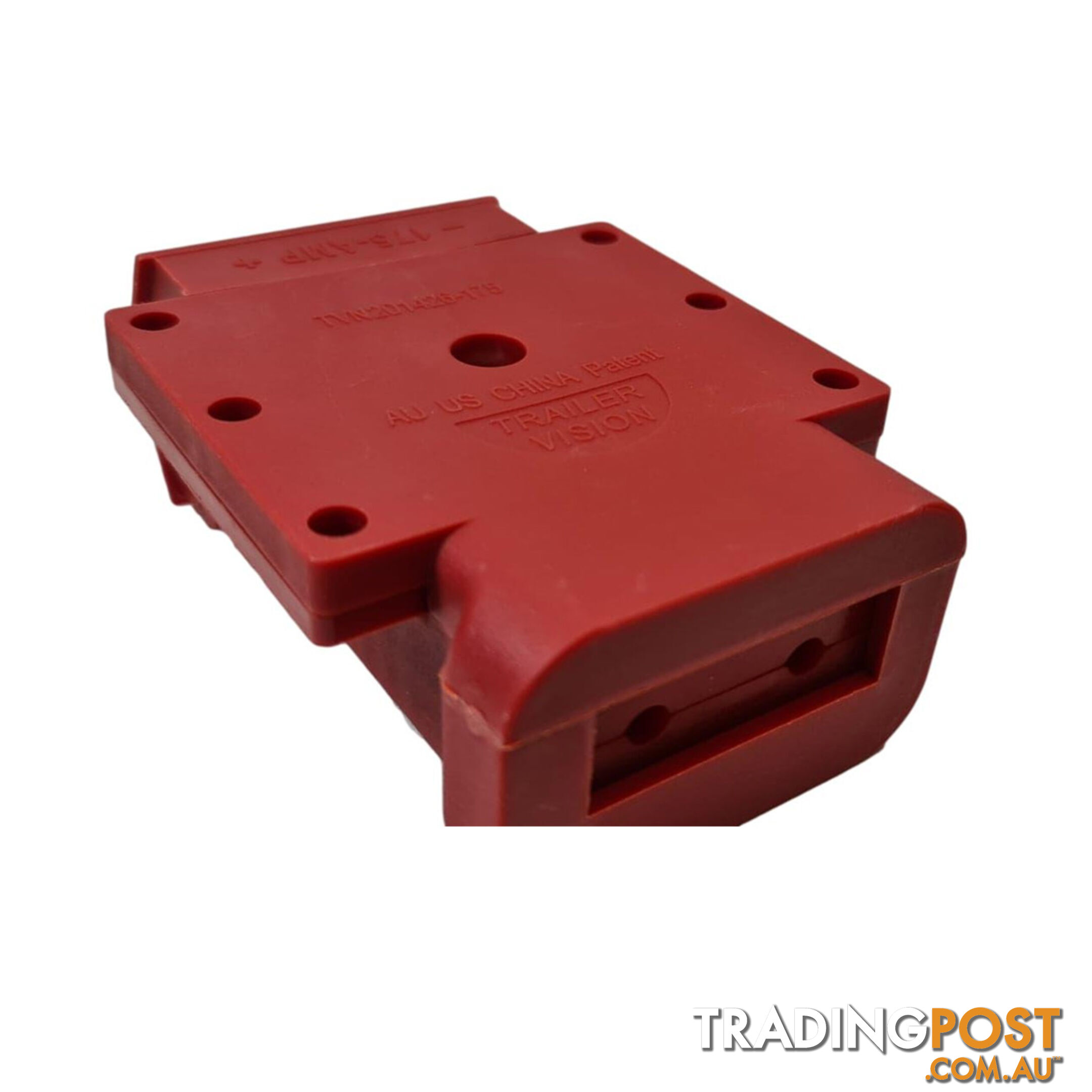 Trailer Vision 175a Anderson Plug Mounting Kit  (RED) Assembly with LED Power Indicator SKU - TVN-201426-175R