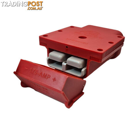 Trailer Vision 175a Anderson Plug Mounting Kit  (RED) Assembly with LED Power Indicator SKU - TVN-201426-175R
