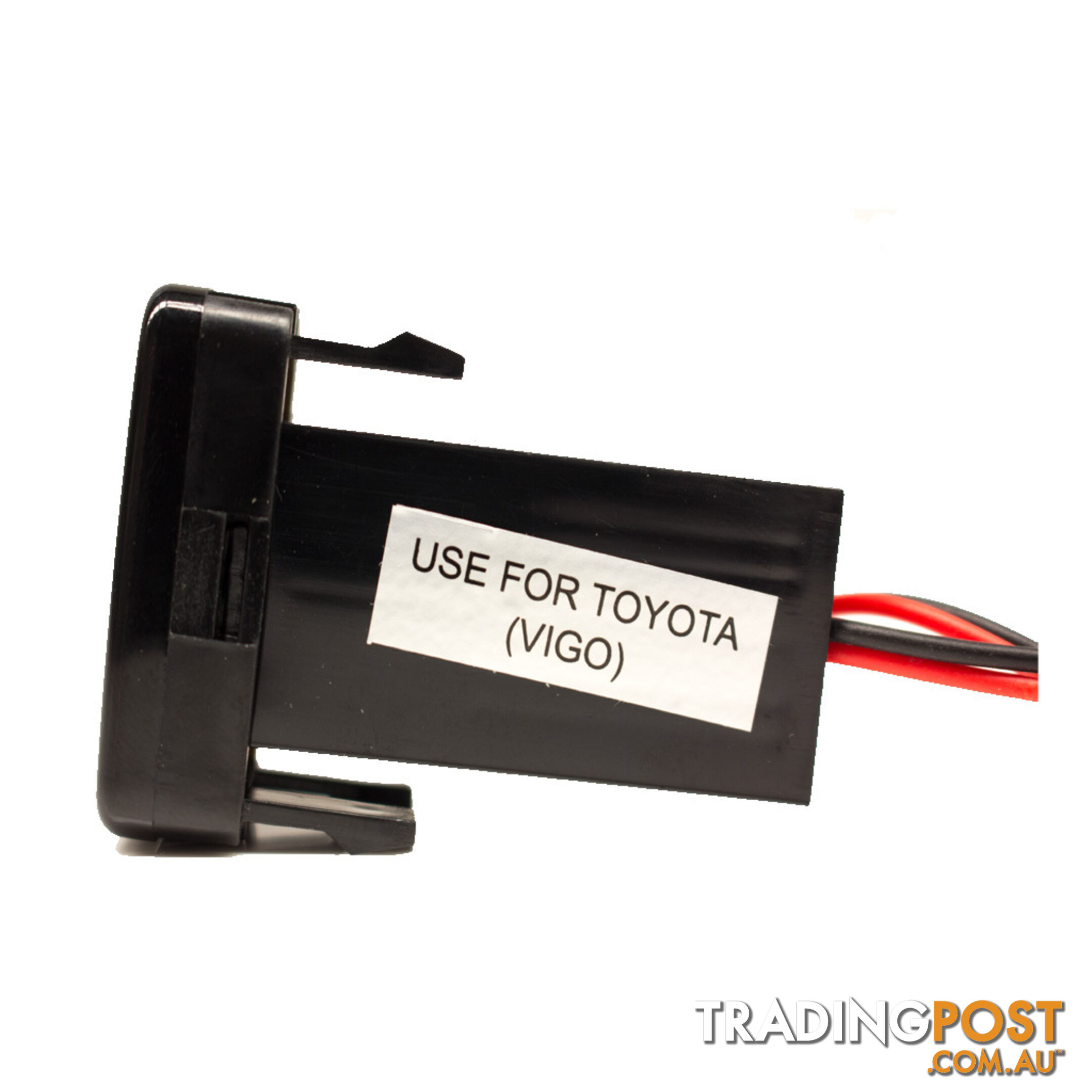 Dual USB Compatible with Toyota 2 x 5v 2.1amp Output 40mmx20mm Green B/light SKU - BB-ToyotaOldUSB