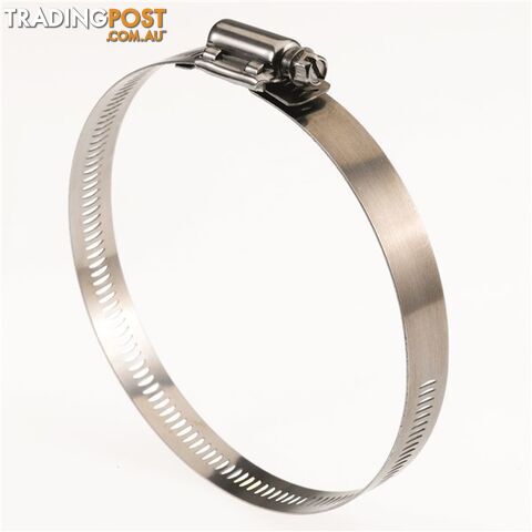 Tridon Tri-Strength Clamp Stainless Steel Perforated 91mm  - 114mm 10pk SKU - TS114P