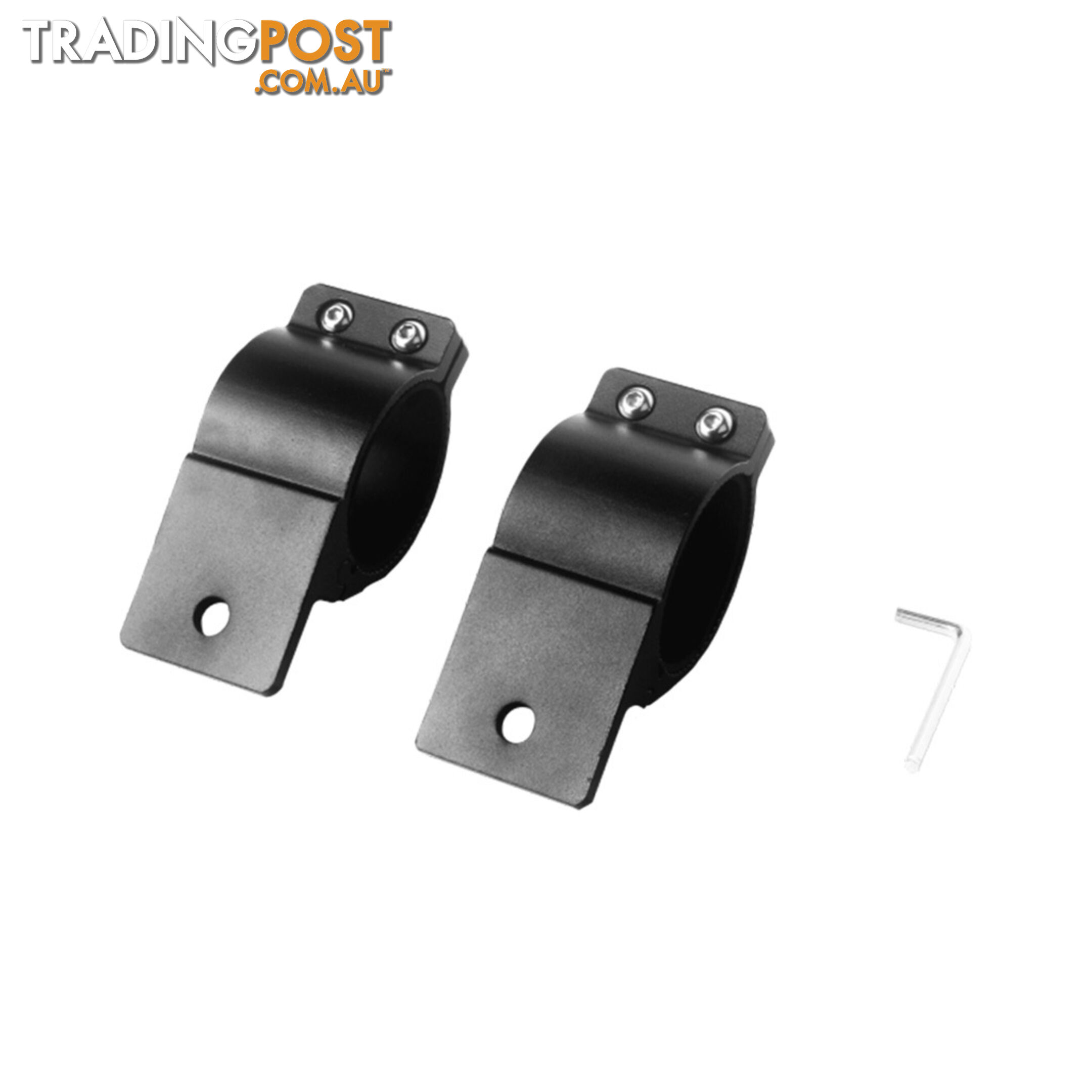 WhiteVision Bull Bar Mounting Bracket Pair 49  - 81mm SKU - LLBBKT4954, LLBBKT6671, LLBBKT7881