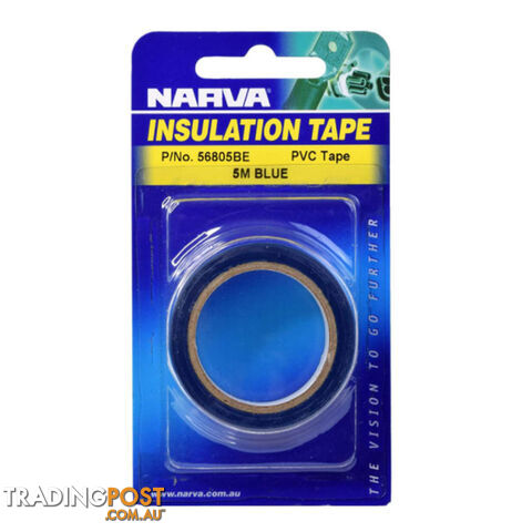 Narva Insulation Tape Blue 5m x 19mm wide SKU - 56805BE