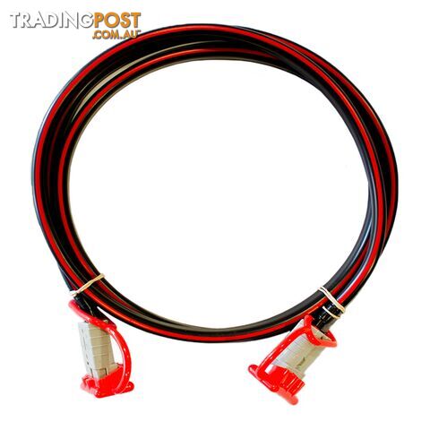 12v Extension x 1m  - 8 B S Dual Core, 50amp Connectors   Dust Caps SKU - BB-Ando-AndoWcaps