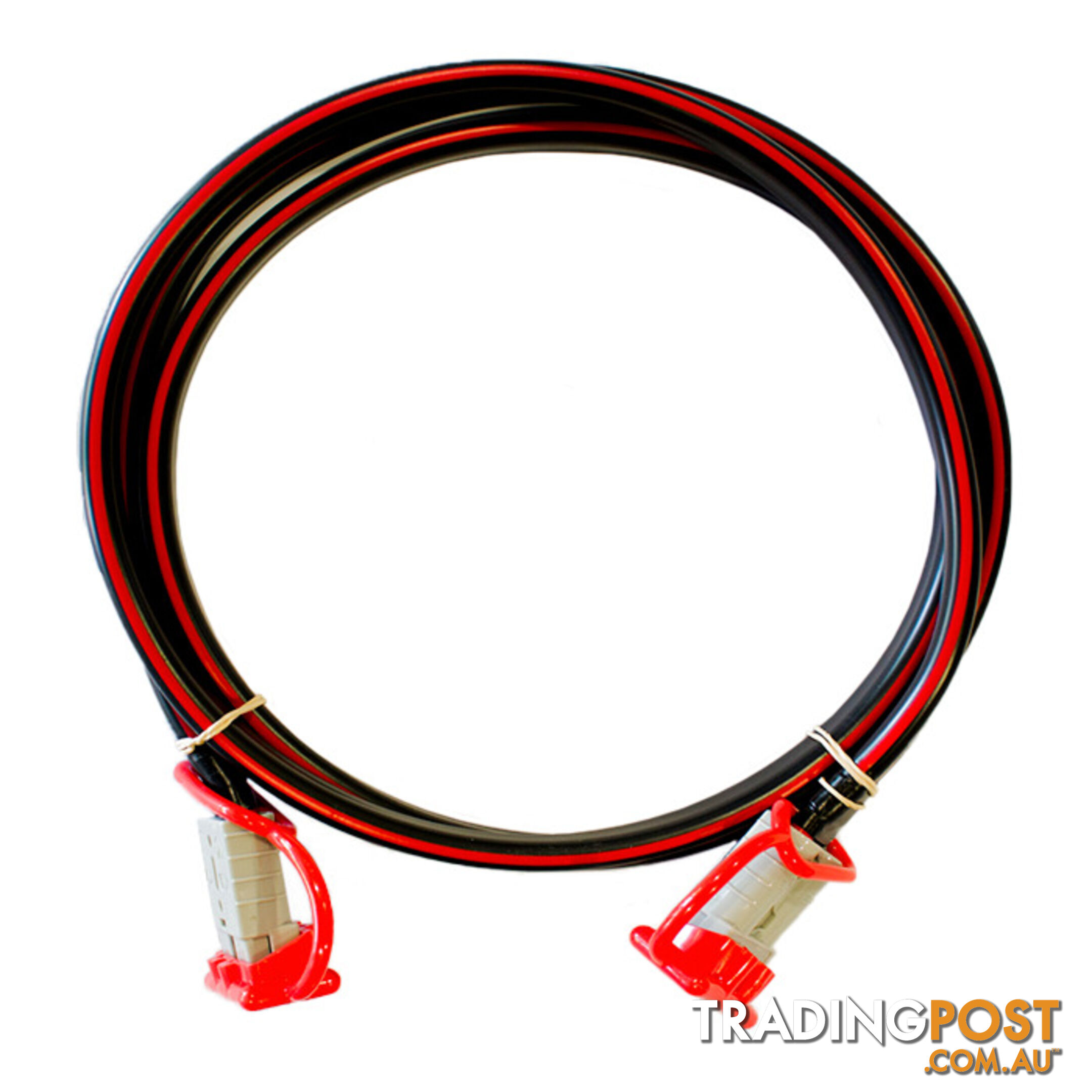 12v Extension x 1m  - 8 B S Dual Core, 50amp Connectors   Dust Caps SKU - BB-Ando-AndoWcaps