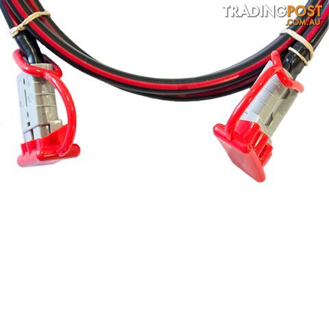 12v Extension x 1m  - 8 B S Dual Core, 50amp Connectors   Dust Caps SKU - BB-Ando-AndoWcaps