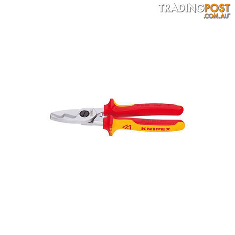 Knipex Cable Shears Twin Cutting Edge 200mm Cap. Ã20 / 70mmÂ² SKU - 9516200