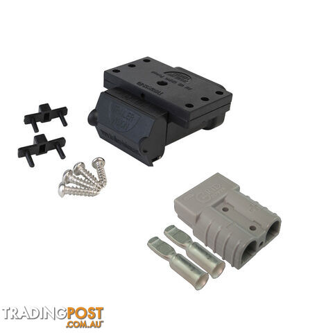 50a Anderson Plug External Mount + Lead Side Cover with 2 x 50a Anderson Plugs Inc SKU - TV-201426-50_TVN-328993-50