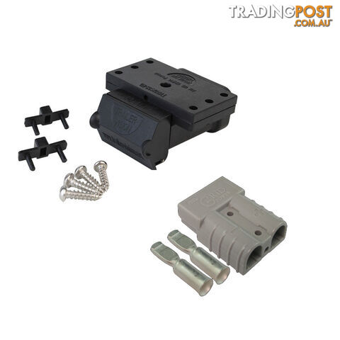 50a Anderson Plug External Mount + Lead Side Cover with 2 x 50a Anderson Plugs Inc SKU - TV-201426-50_TVN-328993-50