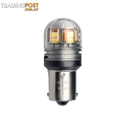 JW Speaker LED P21W Bulb 12/24v Bayonet Base White Light Twin Pack SKU - 990140