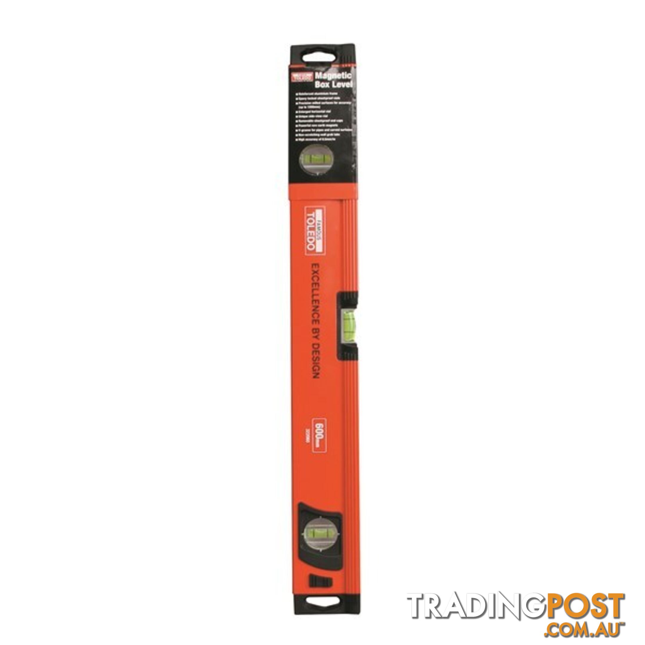 Toledo Magnetic Box Level  - 600mm SKU - 322060