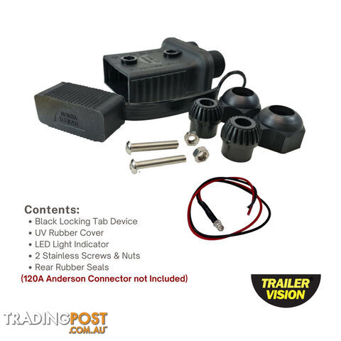 Trailer Vision 120amp Lead Side Anderson Connector Cover SKU - TVN349380-120