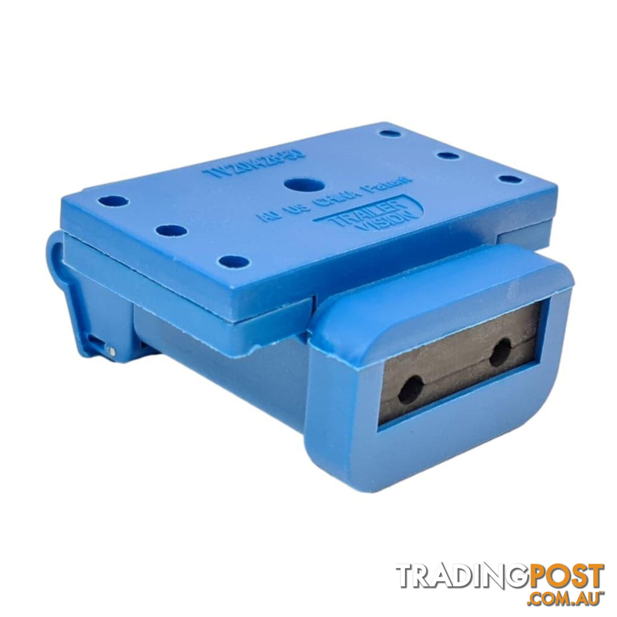 50amp Anderson Plug Blue Mounting Kit with LED Power Indicator SKU - TV-201426-50Blue