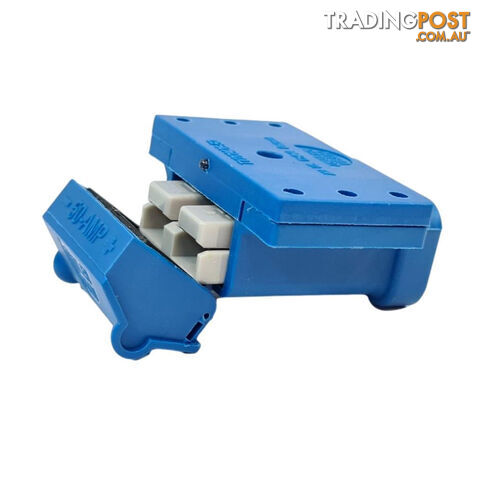 50amp Anderson Plug Blue Mounting Kit with LED Power Indicator SKU - TV-201426-50Blue