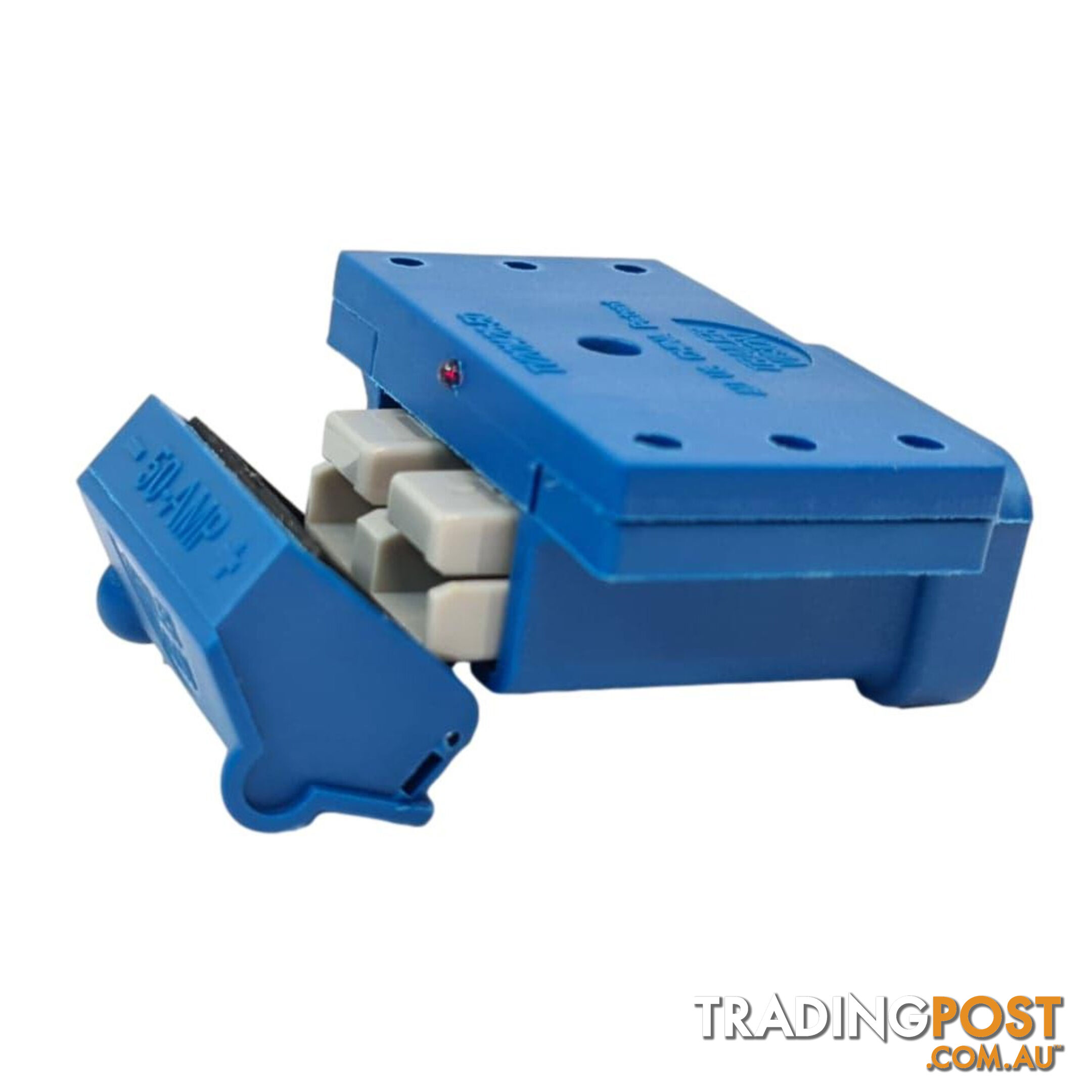 50amp Anderson Plug Blue Mounting Kit with LED Power Indicator SKU - TV-201426-50Blue