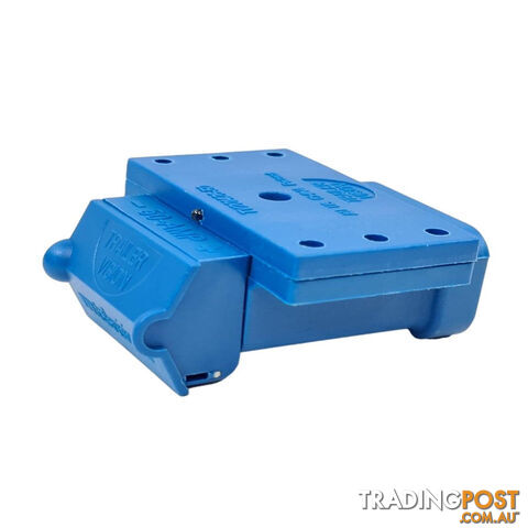 50amp Anderson Plug Blue Mounting Kit with LED Power Indicator SKU - TV-201426-50Blue