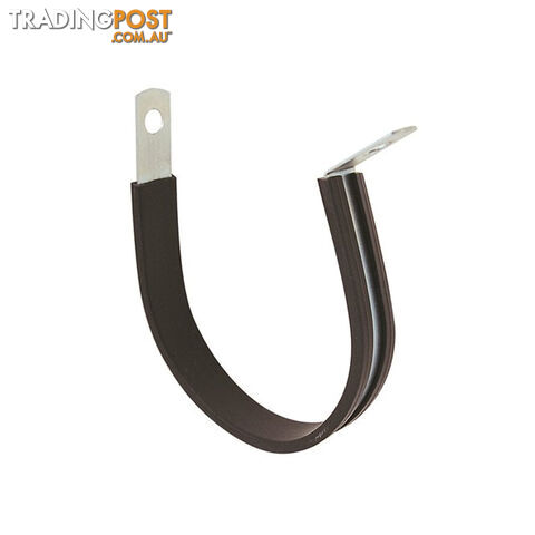 Tridon P Clamps 1pc Rubber Lined Zinc Coated 3.2mm  - 110mm dia