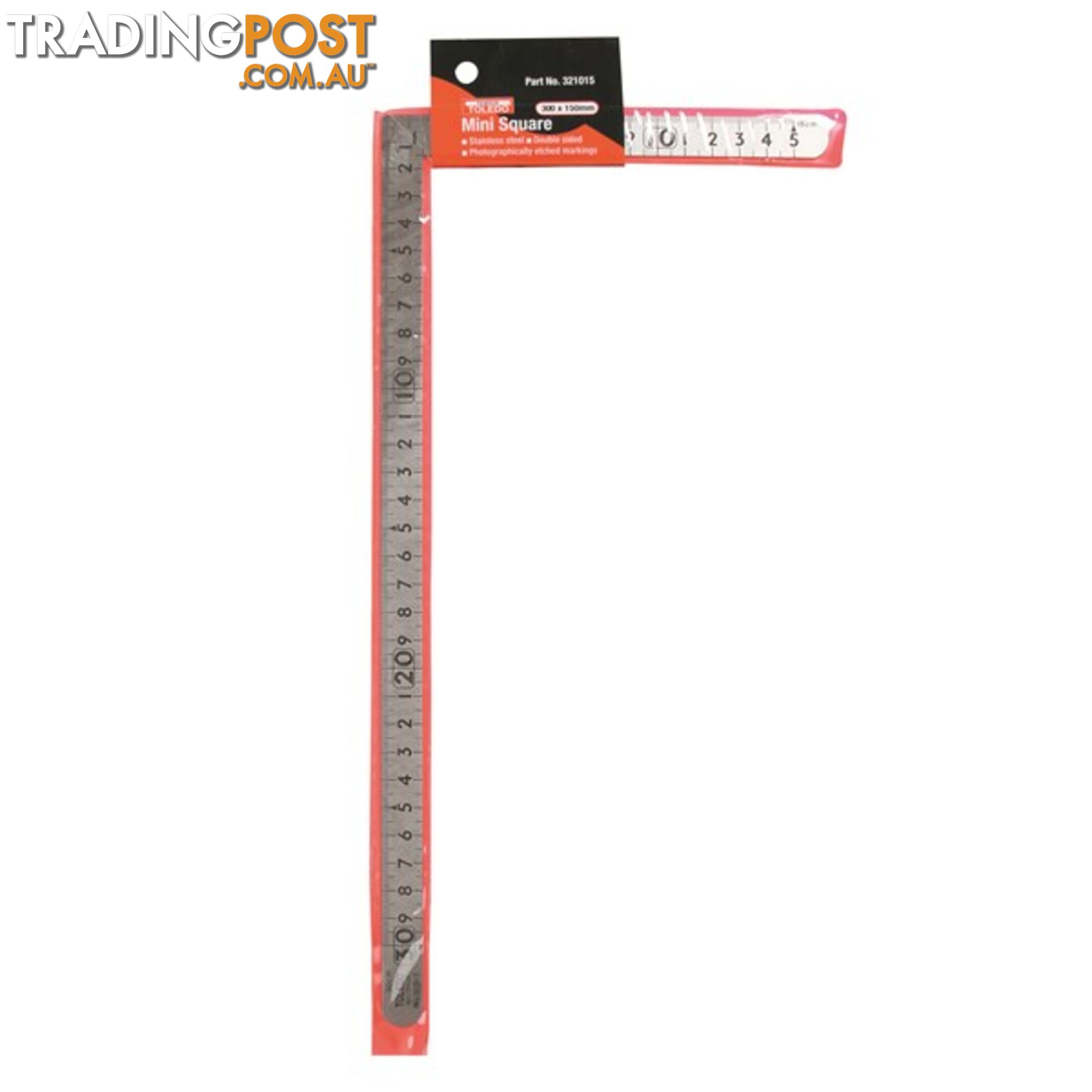 Toledo Mini Square Metric  - 300 x 150mm SKU - 321015